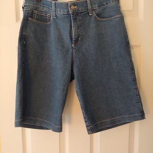 NYDJ Not Your Daughter's Jeans Denim Bermuda Shorts NWOT